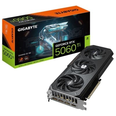 CARTE GRAPHIQUE GIGABYTE RTX 5060 TI GAMING OC 8GO