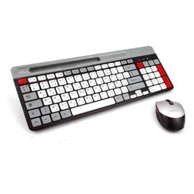 CLAVIER SOURIS SANS FIL HAVIT KB245GCM BLUETOOTH & WIRELESS