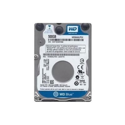DISQUE DUR WD 500GB 2.5" WD5000LPCX