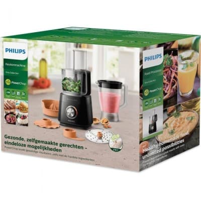 Philips Robot Multifonction - 800W, 29 Fonctions (HR7510/10) روبو متعدد الوظائف - 800 واط ، 29 وظيفة