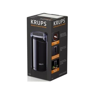 KRUPS F203 Moulin à épices et à café électrique 200W 85G مطحنة القهوة والتوابل الكهربائية