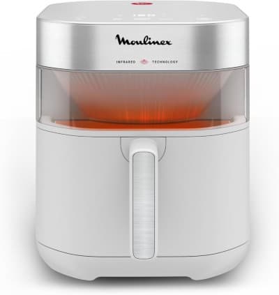 Moulinex 7L, Air fryer, Technologie infrarouge Exclusive , plus rapide, Grande capacité, EZ831GF0,