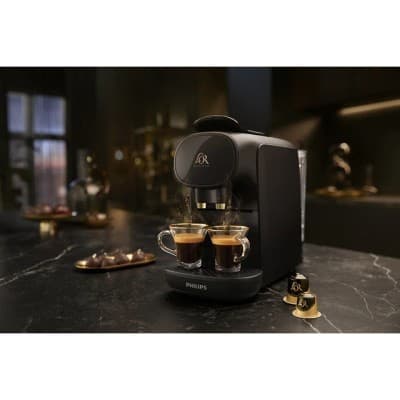 Machine a café PHILIPS L'OR BARISTA SUBLIME 15 BARS 9 CAPSULES OFFERTES LM9012 60 PIANO NOIR