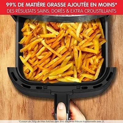 Friteuse sans huile 2EN1 Moulinex Easy Fry and Gril-1400W - 4.2L - EZ501D10