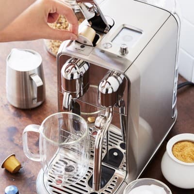 Machine a cafe Sage nespresso creatista plus - 19 bars - ecran - buse vapeur