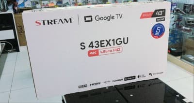Televiseur Smart Stream 43" Pouces 4K Google TV