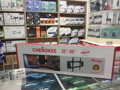 Support mural TV FIXE cherokee 30" - 80" POUSSE
