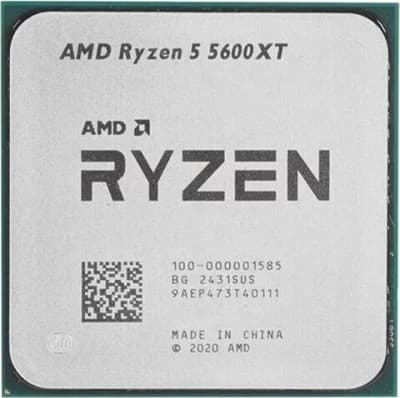 PROCESSEUR AMD RYZEN 5 5600XT - SOCKET AM4 - 6-CORE - 12-THREADS - 3.7GHZ - 65W - BOX AVEC VENTILO