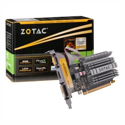 ZOTAC GEFORCE GT 730 ZONE EDITION - 4GB DDR3 -PCI EXPRESS - 1600 MHZ - OPENGL - HDMI/DVI/VGA -BLACK
