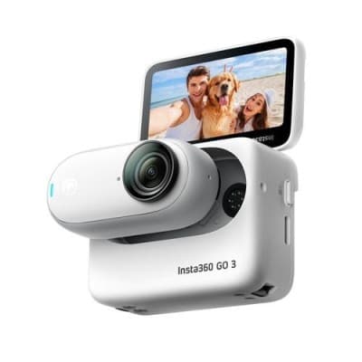 INSTA360 GO 3S 128GB - Caméra de vlog 4K, Montage Partout, stabilisation, étanche à 10 m, édition IA