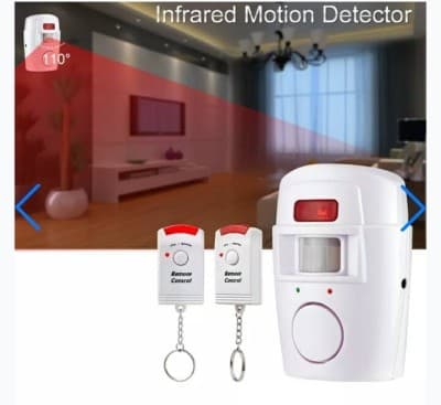 Alarme détecteur de mouvement PIR idéale pour maison, bureau et magasin