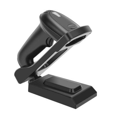 LECTEUR CODE A BARRE ET CODE QR SANS FIL POSLUX BR580B AVEC SUPPORT