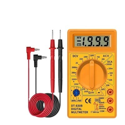 Testeur de multimètre numérique, voltmètre électrique DT830B, ampèremètre, multimètre Portable, testeur de batterie de voiture, testeur de Circuit