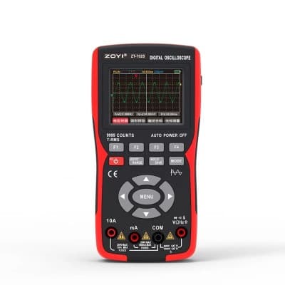 ZOYI ZT702S multimètre numérique automatique True RMS Transistor sonde multimètre 48 M/S 10 MHZ PC forme d'onde stockage de données Oscilloscope