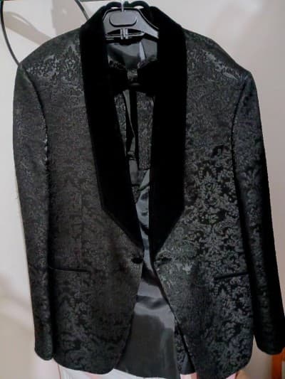 Veste costume mariage avec accessoires
