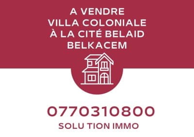 Vente Villa Annaba Annaba