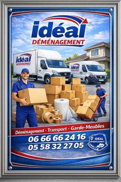 TRANSPORT DÉMÉNAGEMENT 7/7 24H24 @