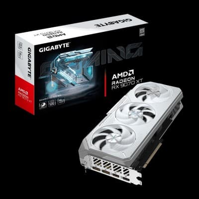 GIGABYTE Radeon RX 9070 XT GAMING OC ICE 16G