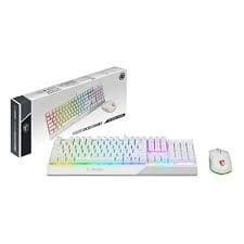 COMBO CLAVIER & SOURIS MSI VIGOR GK30 SEMI MECANIQUE WHITE TVD