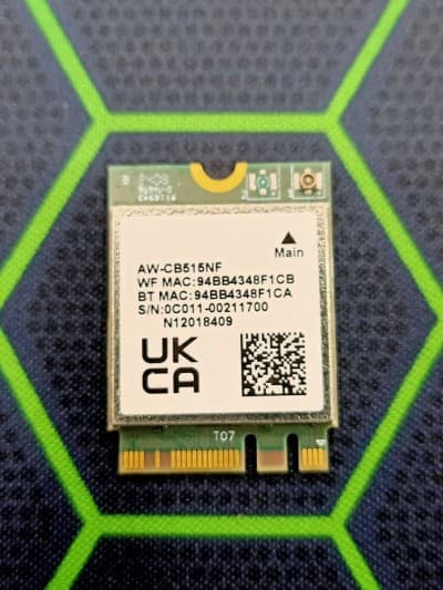 CARTE Wi-Fi M.2 AW-CB515NF IEEE 802.11a/b/g/n/ac | Wlan+Bluetooth 5.0 M.2 2230 | Realtek RTL8821CE