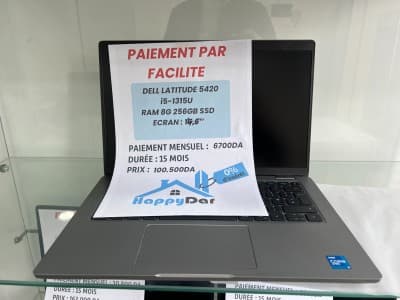 Vente Par Facilité - Dell Latitude 5420 | i5 11 Génération| 8GB RAM |256GB SSD|Écran 14"|Occasion