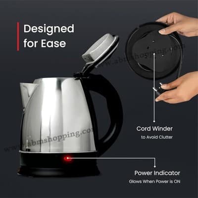 Bouilloire Électrique Sans Fil 2L 2000W | SINBOSS (F)