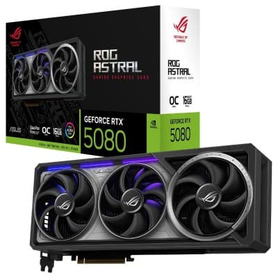 Carte graphique RTX 5080 16GB GDDR7 OC Edition ASUS ROG Astral