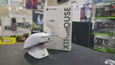 SOURIS GAMER ATTACK SHARK X11 WHITE 2.4GHZ BLUETOOTH RGB