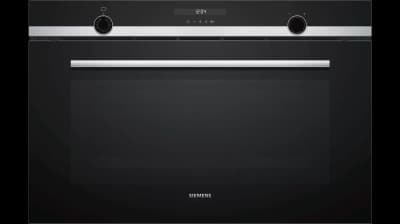 FOUR SIEMENS ENCASTRABLE IQ500 INOX 90CM 112L ÉLECTRIQUE VENTILÉ PYROLYSE HYDROLYSE VB578DOSO