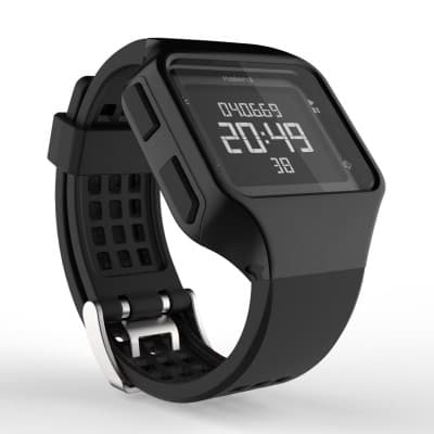 Montre chronomètre de course à pied homme W500+ M noire