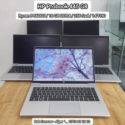 HP ProBook 445 G8 | Ryzen 5 5600U | 16GB RAM | 256GB SSD | 14" FHD | Très Bon État