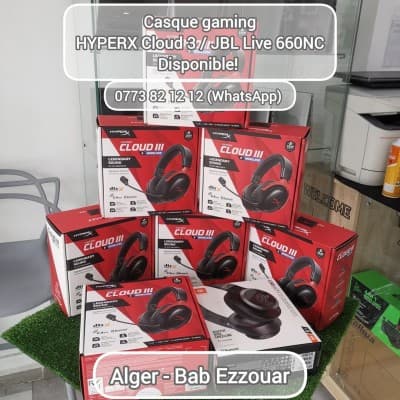 Casques Premium | JBL Live 660NC / HyperX Cloud III S Wireless | ANC & Gaming Pro