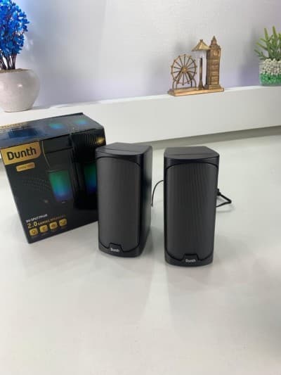 Haut-Parleurs Filaire pour PC DUNTH 1800W DU-SPU77PLUS LED مكبرات صوت سلكية للكمبيوتر