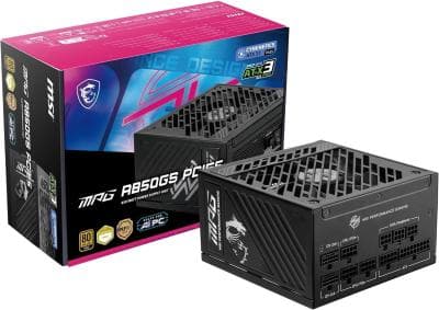 ALIMENTATION MSI MPG A850GS PCIE5 GOLD FULL MODULAIRE