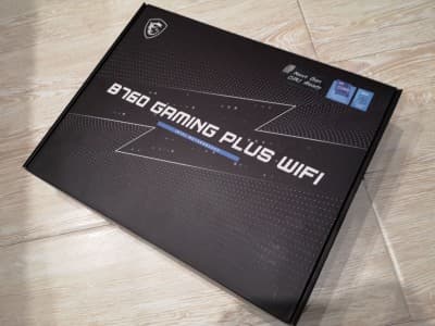 CARTE MÈRE NEUVE MSI B760 GAMING WIFI PLUS DDR5 12 13 GENERATION LIVRAISON DISPONIBLE