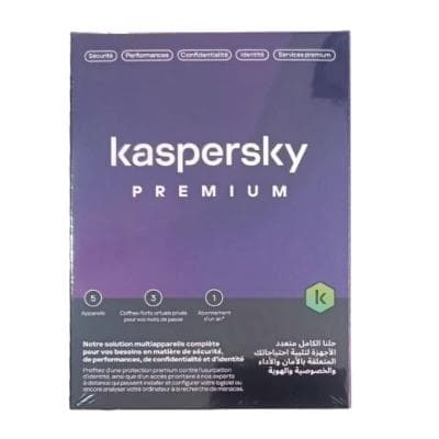 Anti-virus Kaspersky 5 postes PLUS