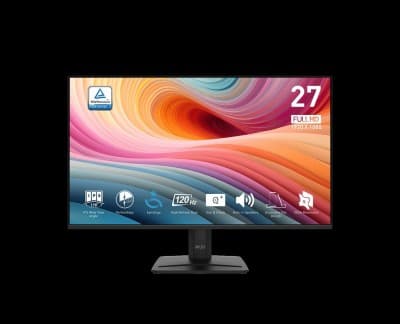 MSI 27 PRO MP275 E2 Full HD 1080p 120Hz IPS panel 1ms 2X SPEAKER