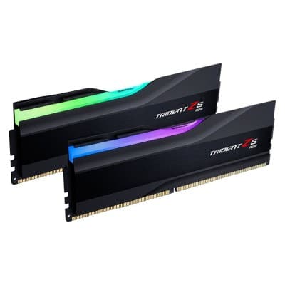 RAM GSkill Trident Z5 RGB 64 Go (2 x 32 Go) DDR5 6000 MHz CL28 AMD EXPO Noir