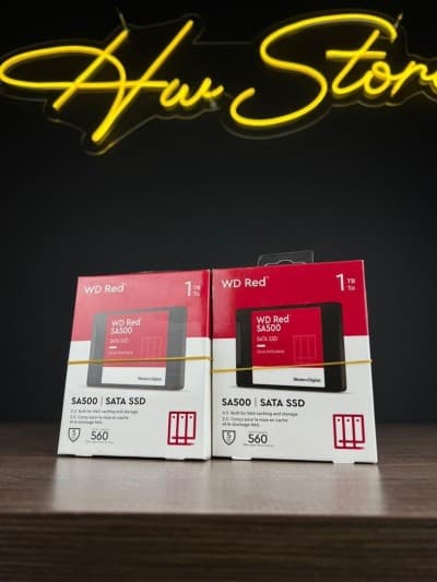 WESTERN DIGITAL RED SA500 - 1TO SSD SATA 2.5 - 6GB/S - 560MB/S - NAS 3D NAND - SYNOLOGY - BLACK