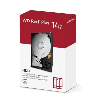 Disque Dur NAS 14Tb WD RED Plus