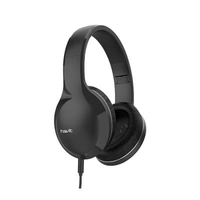 CASQUE FILAIRE HAVIT H100D - HAUT-PARLEUR DE 40 MM, DESIGN PLIABLE