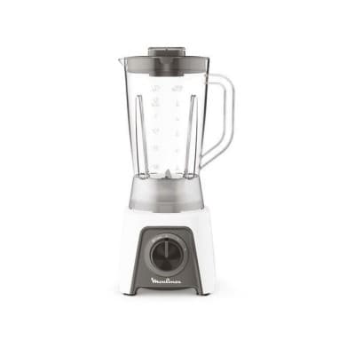 Moulinex Mixeur Blendeo 450w-1.5L+ HACHOIR + BROYEUR 3en1 - LM2C3110 - Blanc