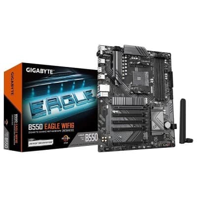 GIGABYTE B550 EAGLE WIFI 6 ATX DDR4 PCIE 4.0 HDMI (7% POUR CEUX QUI VEULENT LACHETER SEULE)