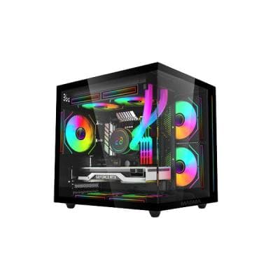 MAGMA ATX V5 BLACK 7 VENTILLOS ARGB SYNC TYPE-C