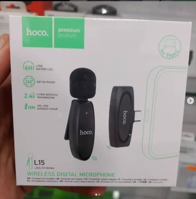 L15 Type-C Microphone numérique cravate sans fil- Hoco