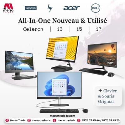 PC All-in-One Original (Acer / Lenovo / HP / Dell) - i3 / i5 / i7