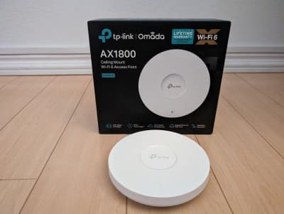 Point d'accès plafonnier WiFi 6 AX1800 bi-bande Alimentation PoE+