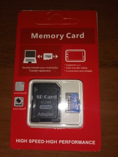 Micro SD 64 Go + Adaptateur
