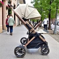 Poussette compacte valise réversible de luxe-Kidilo