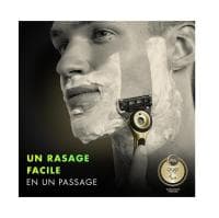 Gillette Labs Rasoir pour Homme à 5 Lames, Gold Edition, Barre Exfoliante, Produit d'Origine